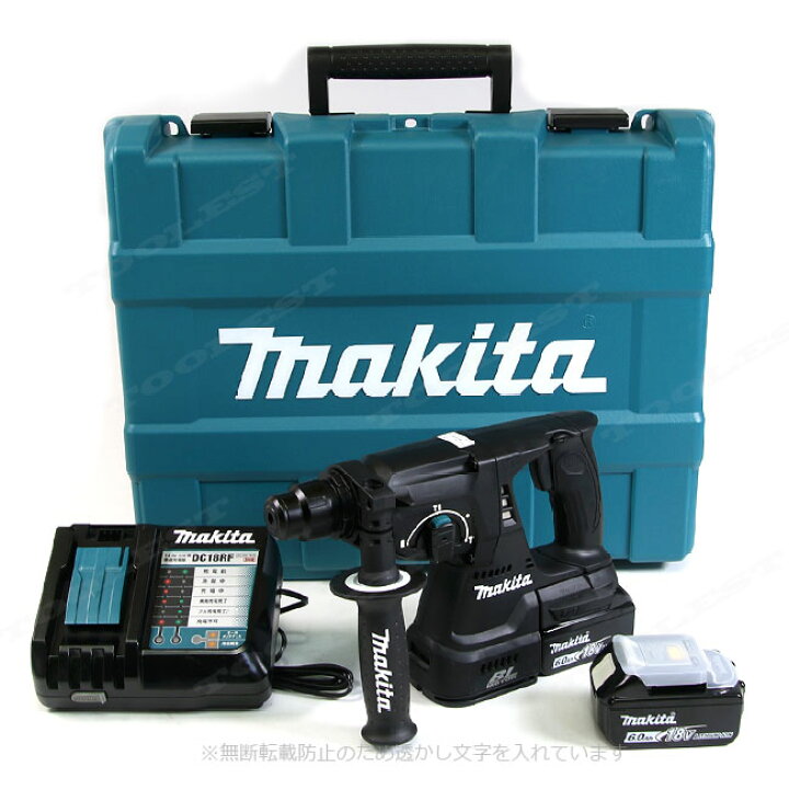 楽天市場】マキタ 18V 充電式ハンマドリル（黒）HR244DRGXB 6.0Ah Li 