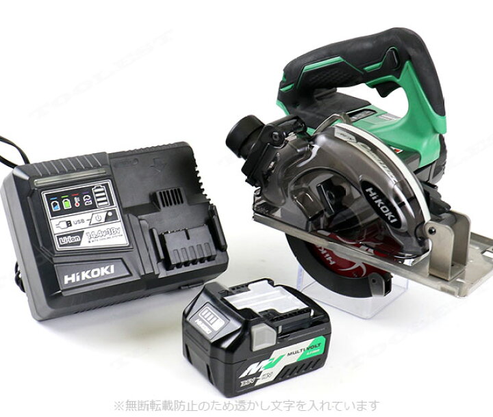 楽天市場】HIKOKI（日立工機）18V コードレスチップソーカッタ CD18DBL  