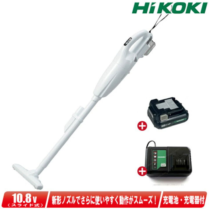 楽天市場】HIKOKI（ハイコーキ）10.8V コードレスクリーナ R12DC(BSW 