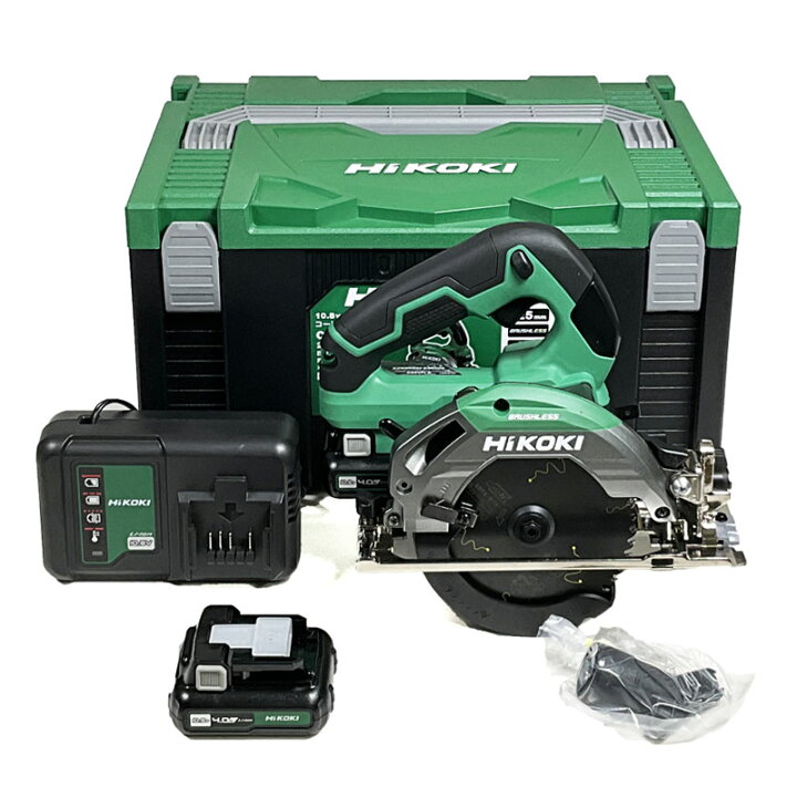 楽天市場】HIKOKI（ハイコーキ）10.8V 125mm コードレス丸のこ C1205DA 
