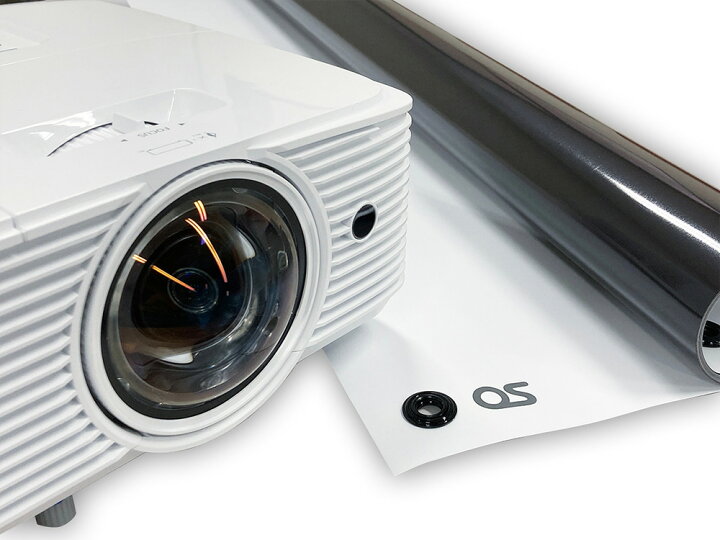 楽天市場 ゲーミングセット ゲーム用 短焦点 プロジェクター オプトマ Gt1080hdr ゲーム用 スクリーン オーエス Pm 075hn いいホームスタイル