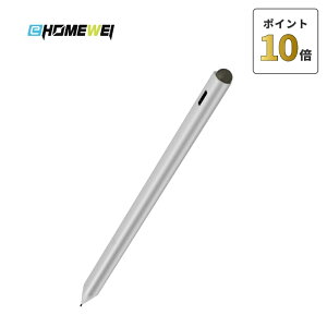 【10/24 20時~ポイント10倍】EHOMEWEI リチウム充電式純正タッチペン 筆圧感知 MPP2.0準拠 モバイルモニター対応 Surface対応 替え芯付属 (弊社タッチペン仕様モデル付属品)
