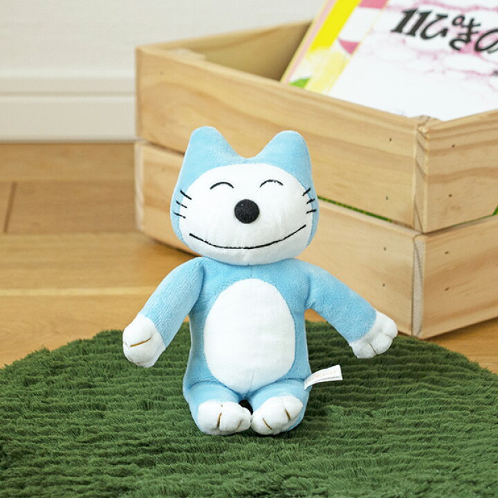楽天市場】11ぴきのねこ ぬいぐるみS ブルー にんぎょう 人形 馬場 