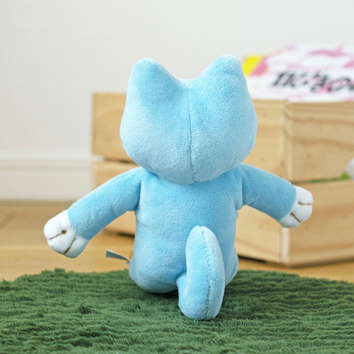 楽天市場】11ぴきのねこ ぬいぐるみS ブルー にんぎょう 人形 馬場 