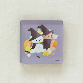 しろくまのいる生活 アクリルマグネット ハロウィン仮装（絵本ナビ×serico） ハロウィーン serico しろくま かわいい 雑貨 絵本ナビオリジナルグッズ