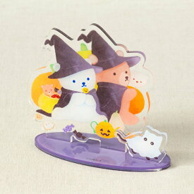 しろくまのいる生活 アクリルスタンド ハロウィン仮装（絵本ナビ×serico） 絵本ナビオリジナルグッズ 絵本ナビ限定 せりこ リトルコチカ トリックオアトリート アクスタ
