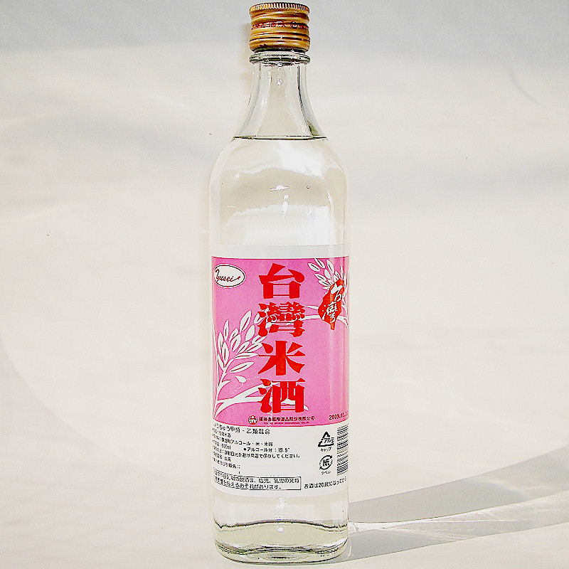 台湾米酒 19.5度 600mlX12本（1ケース売り）