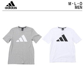 【ポイント2倍】adidas アディダス tシャツ メンズ MBICBIG3BARTEE 綿100％ | スポーツウェア かっこいい スポーツ ブランド ウェア テニスウェア サッカー ルームウェア 普段着 スポーツブランド おしゃれ 運動 テニス サッカー 練習 運動 体育 学校