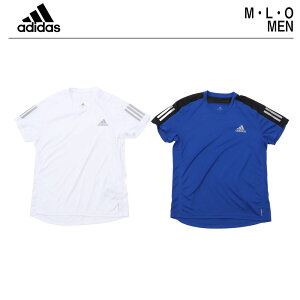 tシャツ メンズ ブランド 半袖 速乾 サッカー 【 adidas アディダス tシャツ メンズ OWN THE RUN TEE 】 かっこいい 吸水速乾 白 スポーツ ウェア スポーツウェア テニスウェア サッカー スポーツブ