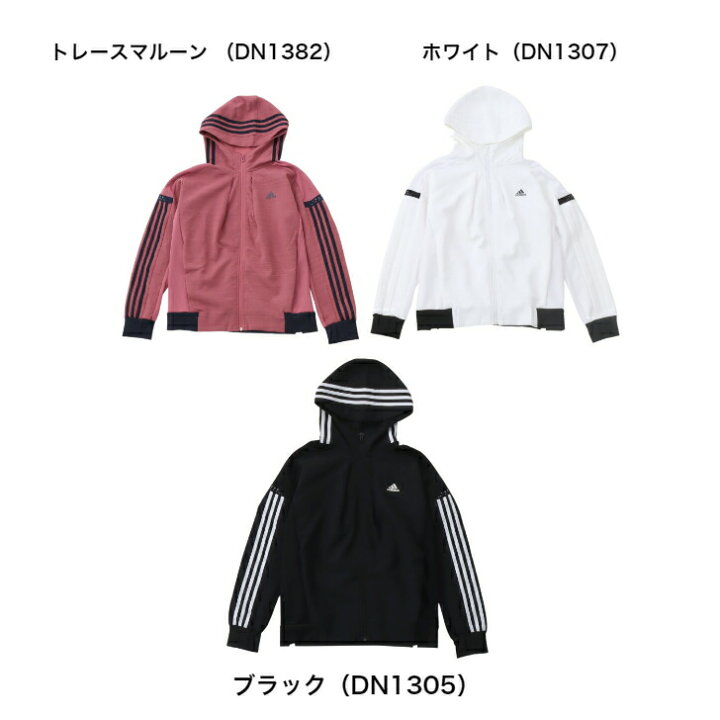 楽天市場】adidas アディダス レディース フルジップパーカー 吸汗速乾 