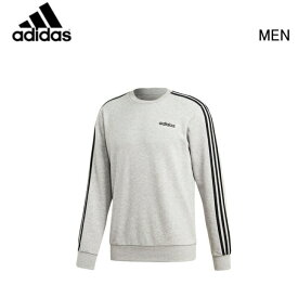 【ポイント2倍】adidas アディダス　 M ESSENTIALS 3ストライプス クルーネックスウェット | メンズ　J/M　J/O スウェット・トレーナー 男の子 スポーツウェア かっこいい スポーツ スポーツウエア