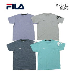 フィラ tシャツ メンズ 半袖 無地 ブランド スポーツ 【 FILA ロゴ Tシャツ 吸水速乾 Tシャツ 】 ストレッチ ポリエステル 吸水速乾 スポーツウェア 白 春 夏 かっこいい 人気 メッシュ 半袖T T-shirt インナー 下着 アンダーウェア テニス ウェア