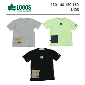 【楽天スーパーSALE】logos ロゴス tシャツ 半袖 キッズ おしゃれ 男の子 【LOGOS ロゴス 半袖Tシャツ 】 ジュニア 130 140 150 160 女の子 子供 子供服 ウェア ボーイズ グレー ブラック 黒 かわいい かっこいい 子供服 男子 スポーツ カットソー シャツ ティーシャツ