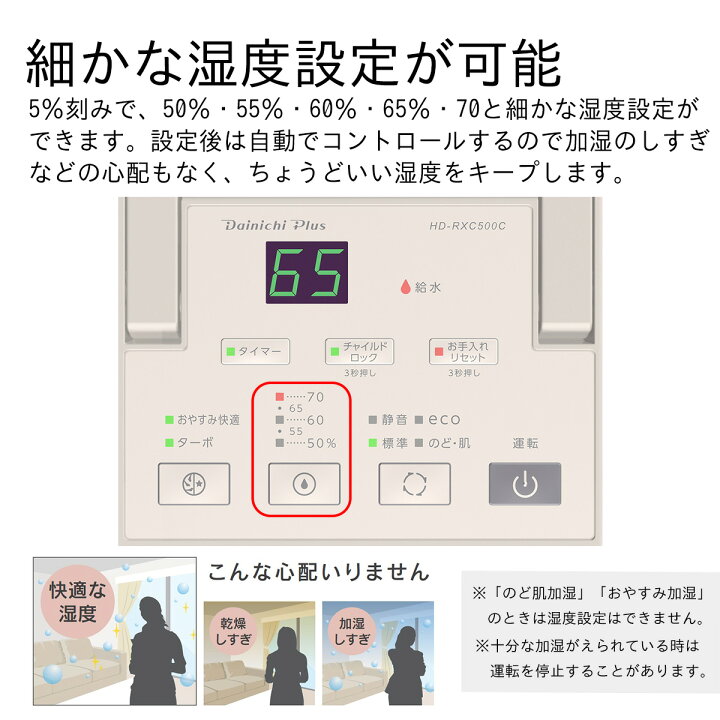楽天市場】【エントリーでポイント10倍】ダイニチハイブリッド式加湿器 