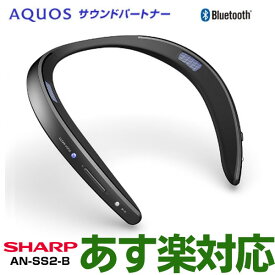 【あす楽対応/最新モデル】SHARP　シャープ AQUOSサウンドパートナー AN-SS2-B (ブラック)