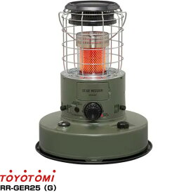 トヨトミGEARMISSION・ギアミッション対流型 石油ストーブ （木造7畳まで/コンクリート9畳まで）RR-GER25/RRGER25グリーン（G）