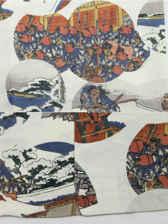 t*2様 サンサーフ　北斎　アロハシャツ 波と富士山柄 楽天市場】☆クーポン配布!スーパーSALE☆ サンサーフ×北斎