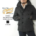 ★5のつく日!ポイントMax還元★ エイトジー ピーコート ビーチクロス メンズ 2022秋冬 新作 アウター Pコート 防寒 保温 あったか ダブルコート ジャケット ヴィンテージ アメカジ 大人 おしゃれ EIGHT-G 26.5oz. BEACH CLOTH DOUBLE LONG COAT 8JK-21