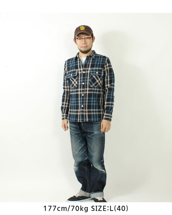 楽天市場】【スーパーSALE】 エイトジー ネルシャツ 長袖 メンズ 