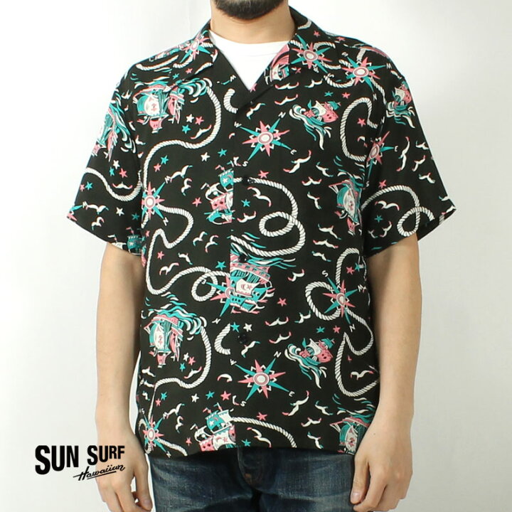 楽天市場】【勝ったら倍!4/27ポイント2倍】 サンサーフ アロハシャツ  