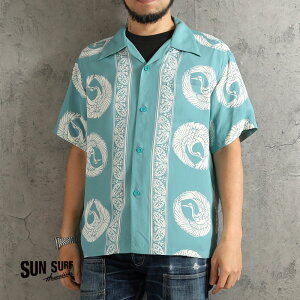 ���N�[�|���z�z!���������}���\���� �T���T�[�t SUN SURF �A���n�V���c SS39629 ORIENTAL BORDER �����Y �A���J�W 2026�t�� �V�� �u���b�N �u���[ S M L XL XXL
