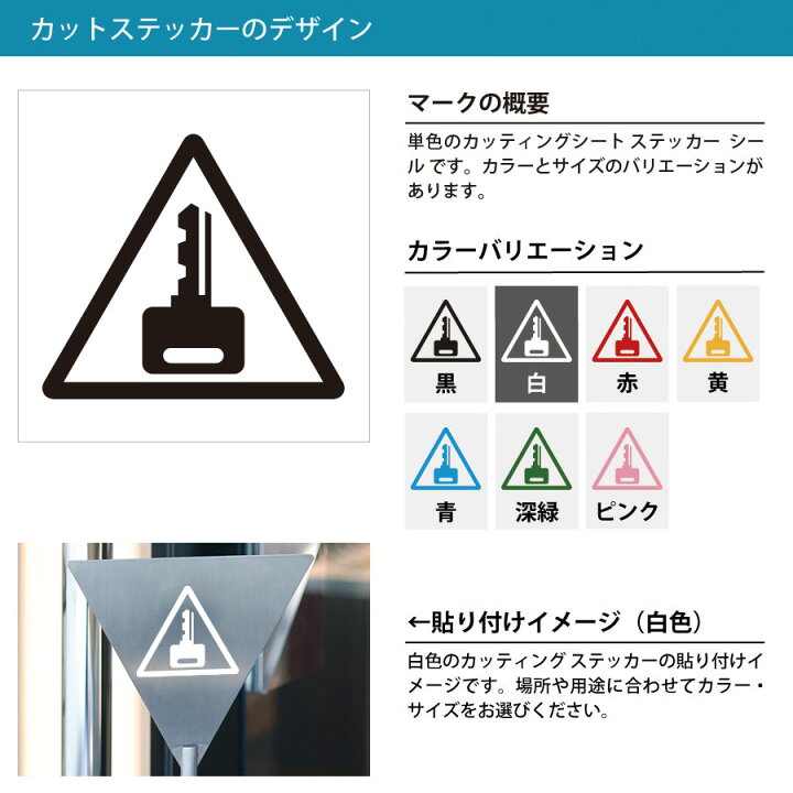 カッティングステッカー デザイン 確認用 