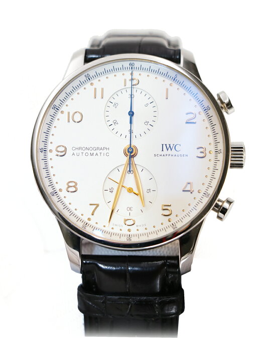 楽天市場】【中古】IWC ポルトギーゼクロノグラフ IW371604 SS 自動巻 