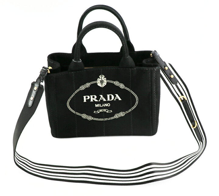 楽天市場】【中古】未使用に近い プラダ PRADA トートバッグ 