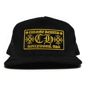 CHROME HEARTSTRUCKER CORDUROY CH HATクロムハーツロゴ コーデュロイ トラッカー ハット キャップ CAP