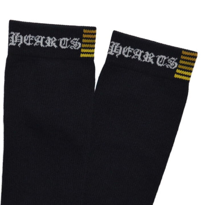 楽天市場】CHROME HEARTSLogo Long Socks - Black / Yellowクロム  