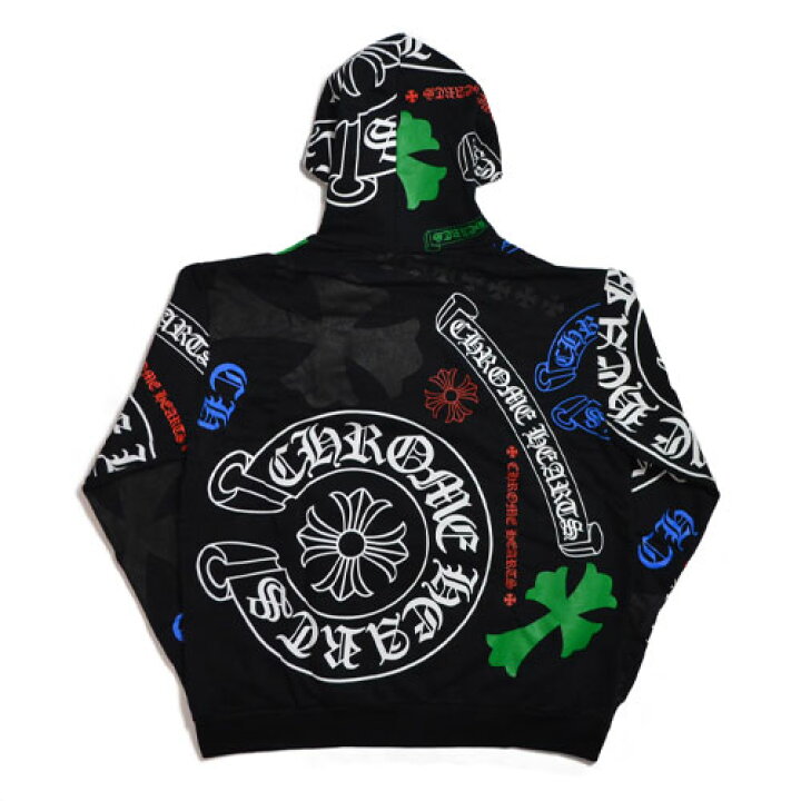 楽天市場】CHROME HEARTSSTENCIL HOODIEクロムハーツステンシル ロゴ 
