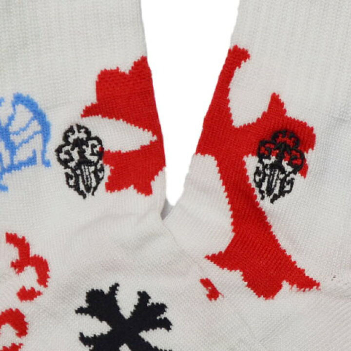 楽天市場】CHROME HEARTSSTENCIL Socks / Whiteクロムハーツステンシル 