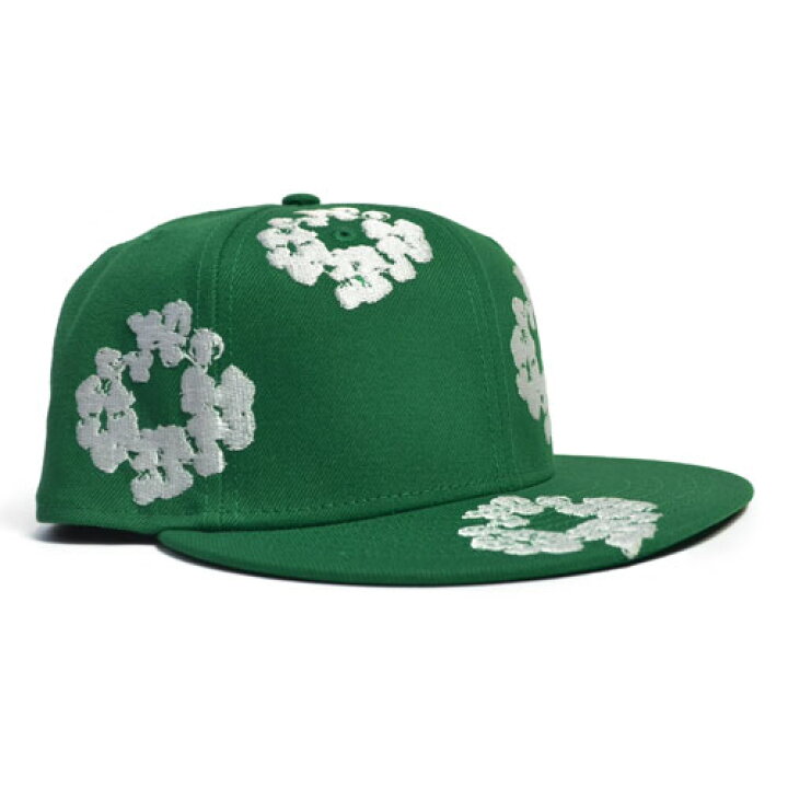 楽天市場】DENIM TEARSNew Era Cotton Wreath 59/50 Greenデニム 