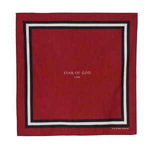 FEAR OF GOD - SIGNATURE SCARF ���S �X�J�[�t �o���_�i �t�B�A�I�u�S�b�h