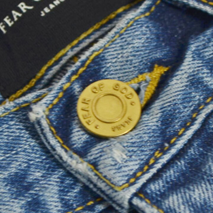楽天市場】FEAR OF GOD - The Vintage Wash Selvedge Denim Jean FIFTH 