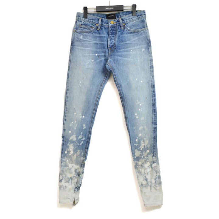 楽天市場】FEAR OF GOD - The Vintage Bleach Selvedge Romper Denim  