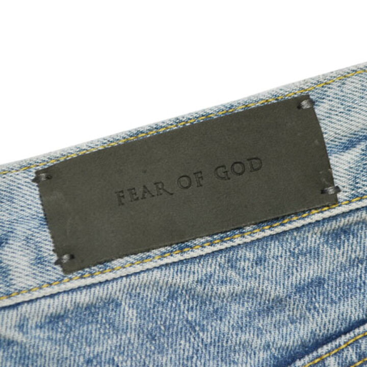 楽天市場】FEAR OF GOD - The Vintage Bleach Selvedge Romper Denim  