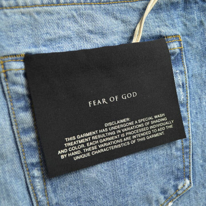 FEAR OF GOD フィアオブゴッド ブリーチロンパーデニム30サイズ 
