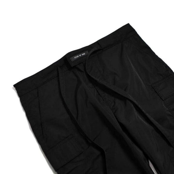 楽天市場】FEAR OF GOD - NYLON CARGO SNAP PANT SIXTH COLLECTION 