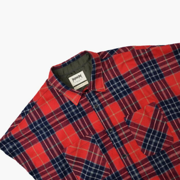楽天市場】FEAR OF GOD - The Sleeveless Flannel FOURTH COLLECTION 