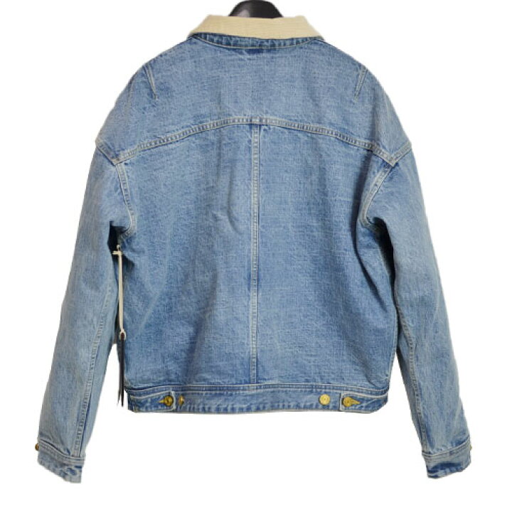 楽天市場】FEAR OF GOD - Selvedge Denim Alpaca Trucker Jacket FIFTH 