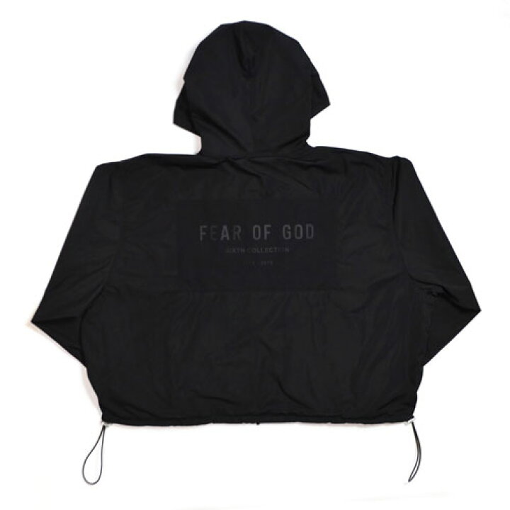 楽天市場】FEAR OF GOD - NYLON FULL ZIP HOODIE SIXTH COLLECTION  