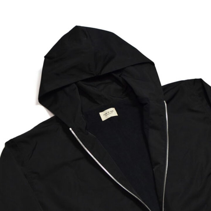 楽天市場】FEAR OF GOD - NYLON FULL ZIP HOODIE SIXTH COLLECTION  