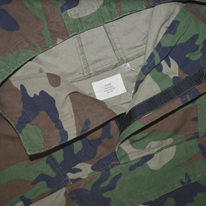 楽天市場】FOG - FEAR OF GOD Camouflage Anorak フィアオブゴッド 