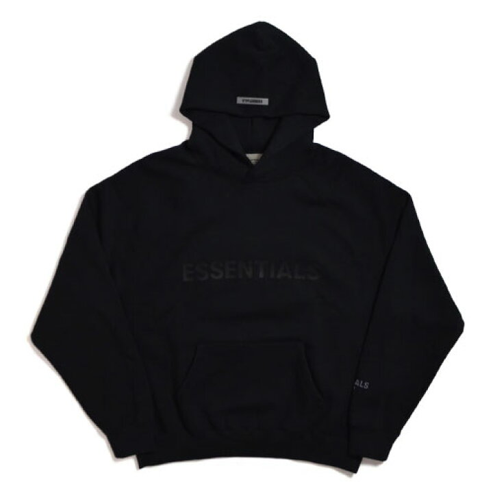 楽天市場】FOG - FEAR OF GOD Essentials Black Hoodie フィアオブ  
