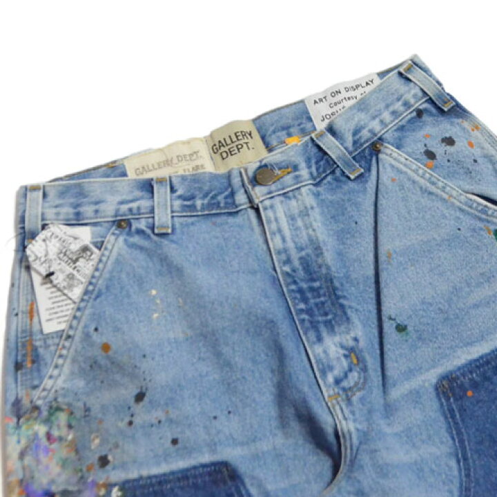 楽天市場】GALLERY DEPT.La Flare Panelled Denim Pantsギャラリー 