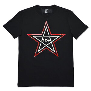 HOOD BY AIRHOT TOPIC T-SHIRT S/SHBA �t�[�h�E�o�C�E�G�A���S T�V���c Tee �u���b�N