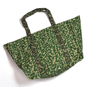 Kaikai kikiCAMO TOTE BAG / VIRIDIAN GREEN STYLE CAMO�J���� �g�[�g�o�b�O �V���A���i���o�[ ���葺�㗲 Takashi Murakami