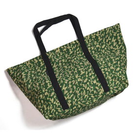 Kaikai kikiCAMO TOTE BAG / VIRIDIAN GREEN STYLE CAMOカモ柄 トートバッグ シリアルナンバー 限定村上隆 Takashi Murakami