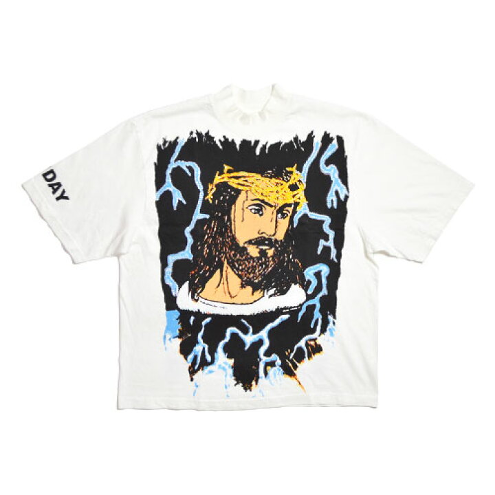 楽天市場】KANYE WESTAWGE FOR JIK LIGHTNING T-SHIRTカニエウエスト 